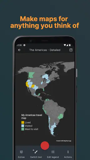 Mapchart screenshot 7