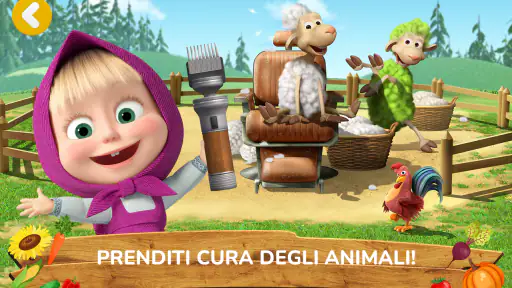 Masha e Orso: Giochi Fattoria screenshot 11