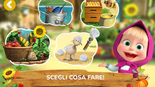 Masha e Orso: Giochi Fattoria screenshot 9