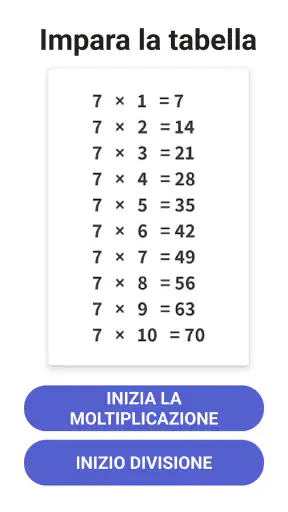 Matematica Bambini - Tabelline screenshot 10