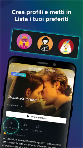 Mediaset Infinity Italia screenshot