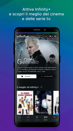 Mediaset Infinity Italia TV screenshot 4
