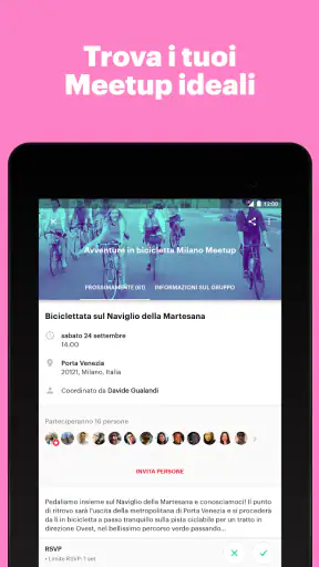 Meetup: eventi nella tua zona screenshot 7