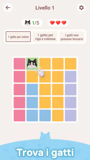 Meowdoku: Rompicapi logici screenshot 2