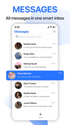 Messages: SMS, Messenger, Home screenshot 6