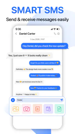 Messages: SMS, Messenger, Home screenshot 8