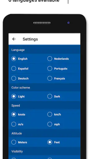 Metar-Taf - Visual decoder screenshot