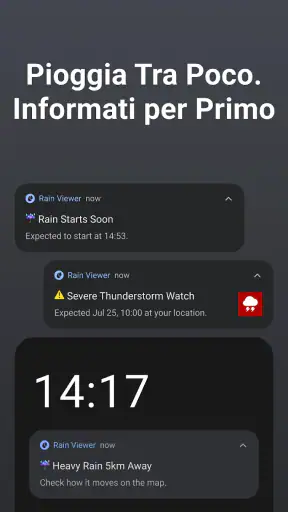 RainViewer: Radar Meteo Live screenshot 5