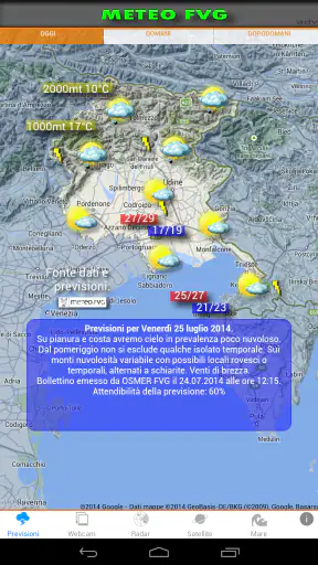 METEO FVG screenshot 7