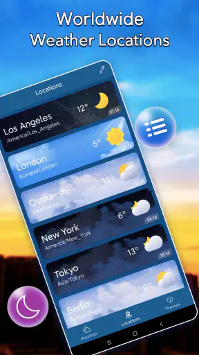 Meteo locale：Widget Previsioni screenshot 2