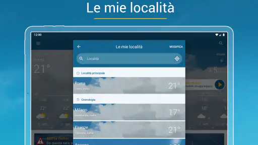Meteo & Radar - Previsioni screenshot 10