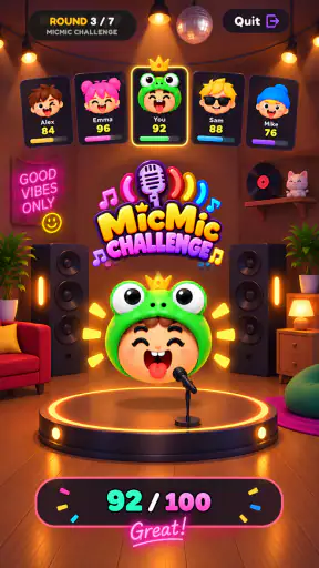 Micmic Fun: Voice Challenge screenshot 2