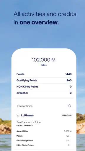 Miles & More screenshot 3