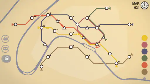 Mini Metro screenshot 2