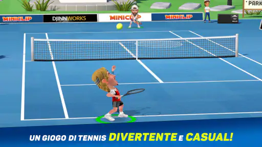 Mini Tennis screenshot 1