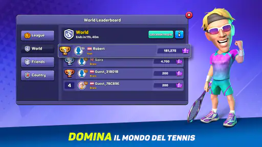 Mini Tennis screenshot 4
