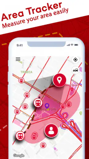 Misura Area e Distanza GPS screenshot 7