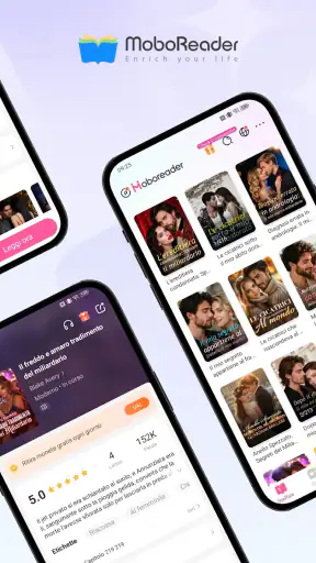 MoboReader - Romanzi e libri screenshot 1