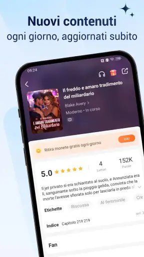 MoboReader - Romanzi e libri screenshot 5