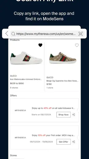 ModeSens: Purchase Assistant screenshot 12