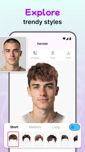 Modiface Haircut:Hair Makeover screenshot 11