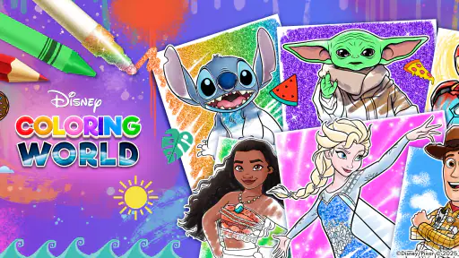 Mondo Disney da Colorare screenshot