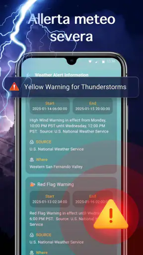 Monitoraggio Meteo screenshot 2