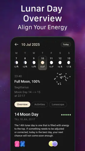 Moon Phase Calendar - MoonX screenshot 11