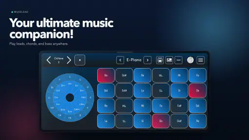 MuseLead Synthesizer screenshot