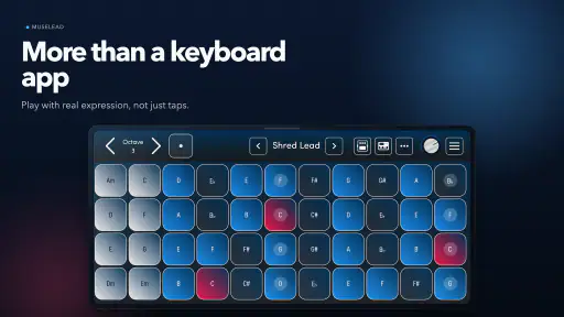 MuseLead Synthesizer screenshot