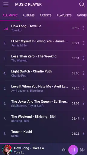 Music player - pro version screenshot 3