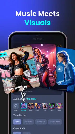 Muvio - AI Music Video Maker screenshot 3
