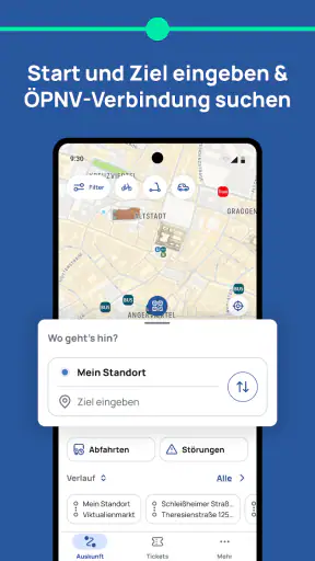 MVGO: Mobilitäts-App München screenshot 1