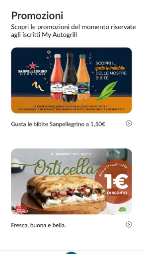 My Autogrill screenshot 2