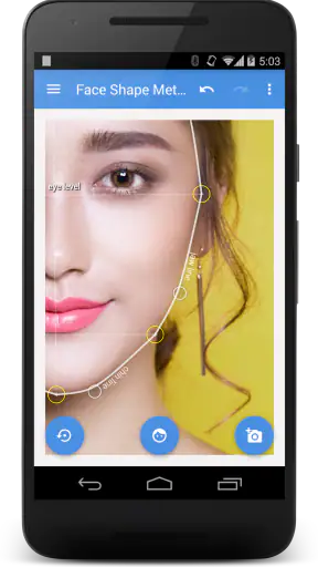 My Face Shape Meter and frames screenshot 3