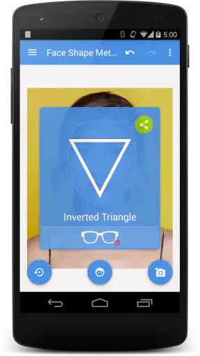My Face Shape Meter and frames screenshot 4