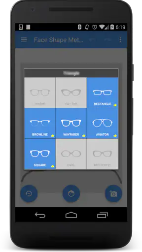 My Face Shape Meter and frames screenshot 5