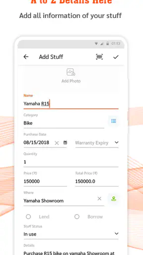 My Stuff Organizer screenshot 12