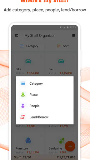 My Stuff Organizer screenshot 2