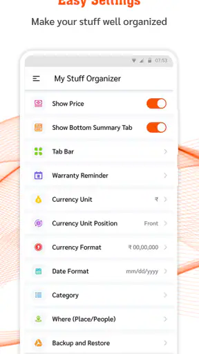 My Stuff Organizer screenshot 6