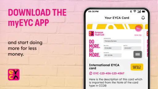myEYC - European Youth Card screenshot 9