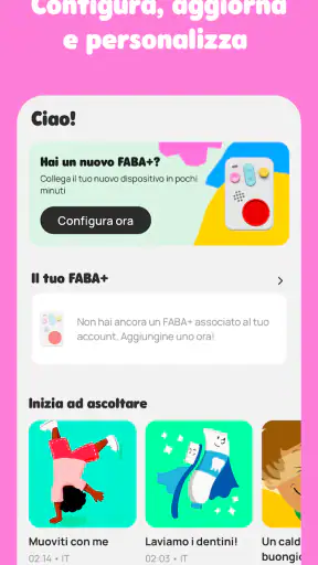 MyFaba – Il tuo Raccontastorie screenshot 2