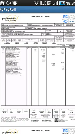 MyPayRoll screenshot 2