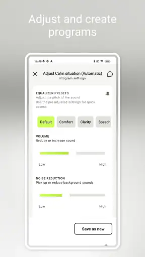 myPhonak screenshot 2