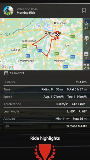 MyRide – Motorcycle Routes screenshot 4