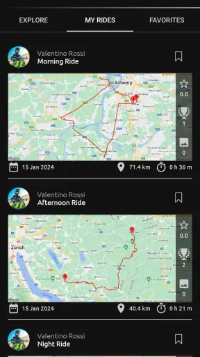 MyRide – Motorcycle Routes screenshot 5