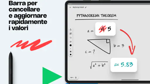MyScript Math: calcola,traccia screenshot 12