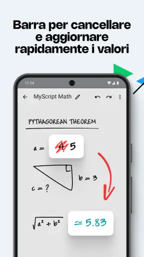 MyScript Math: calcola,traccia screenshot 5