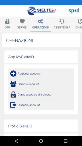 MySielteID screenshot 2