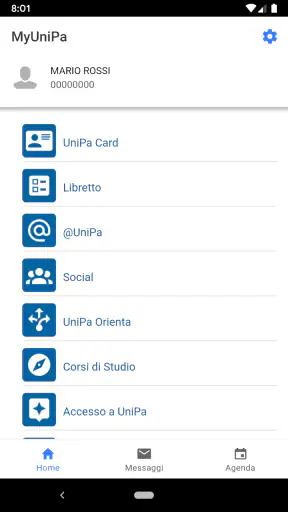 MyUniPa screenshot 2